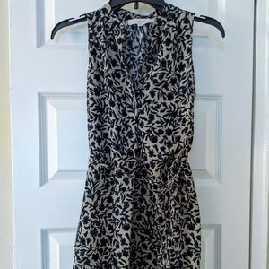 Sleeveless Pattern Dress
